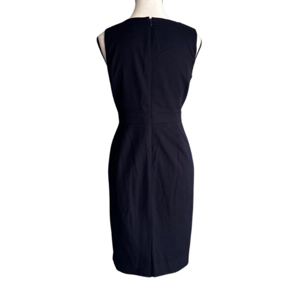 ANNE KLEIN BEAUTIFUL DARK BLUE DRESS, SZ. 10P - Picture 3 of 5